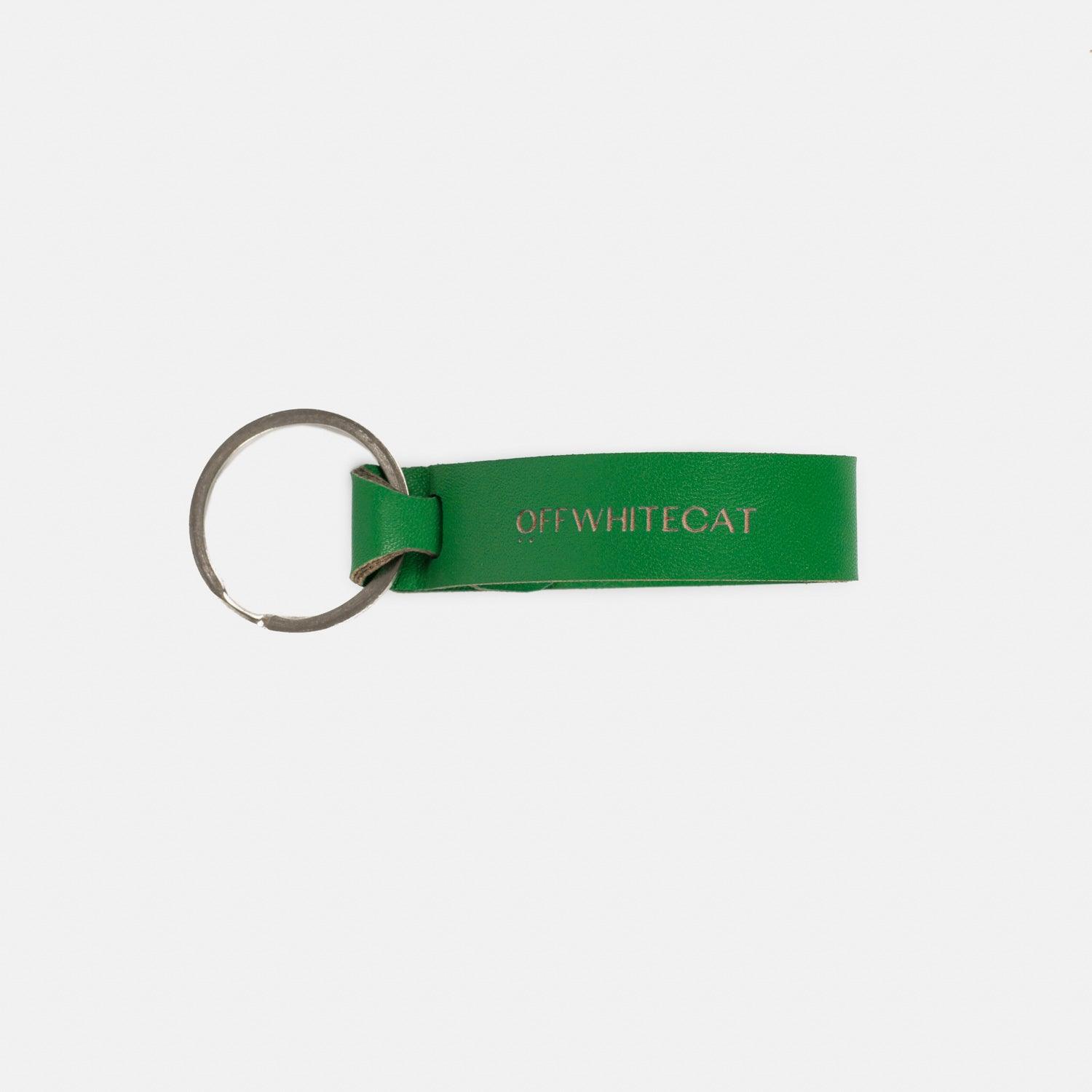 Chaveiro 'Off White Cat' Verde - Off White Cat